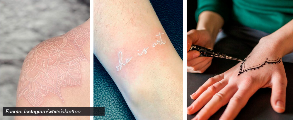 Eliminar tatuajes blancos y de henna permanente