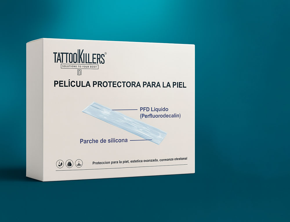 Parches pfd para eliminar tatuajes con láser